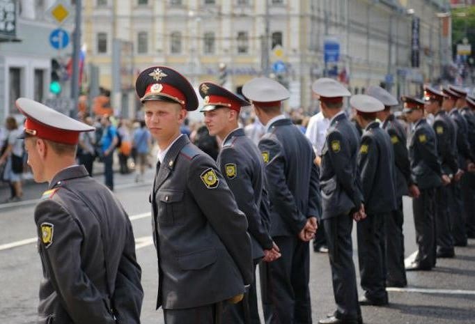 иерархия званий в российской полиции упорядочена по возрастанию
