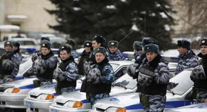 звания, которые присваиваются сотрудникам полиции в Российской Федерации.